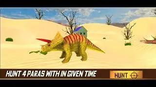 Dino Hunter- 3D Hunting Games:   Android GamePlay FPS game
