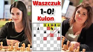 SZACHY 198# Mistrzostwa Polski Kobiet w szachach Patrycja Waszczuk 1-0 Klaudia Kulon. Analiza partii