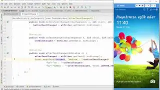 Edittext Üzerinde Filtreleme Yapma