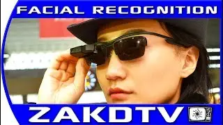 Chinese POLICE are using smart glasses with FACIAL RECOGNITION. Portable facial recognition system