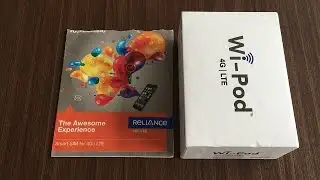 WHAT'S IN THE BOX #3 : RELIANCE 4G Wi-Pod (MiFi)