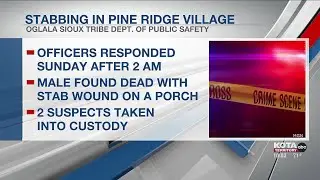 Stabbing in Pine Ridge village