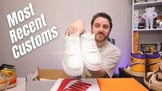 REVIEWING MY CUSTOM SHOES!!