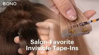 100% Virgin Hair Invisible Tape-Ins &mdash; Soft, Natural & Easy to Install | Bono Hair