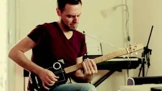 Muddy Waters - Rollin' & Tumblin' 3-string Cigar Box Guitar.