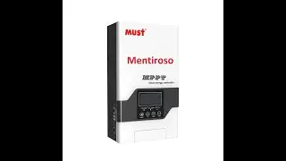 Controlador must mppt 80a mentiroso.