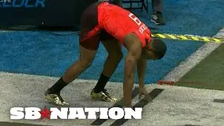Amari Cooper vs Dorial Green-Beckham in the 40 at the NFL Combine