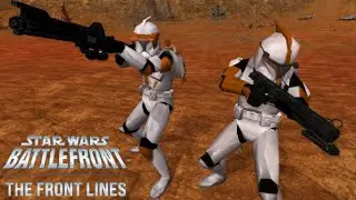 Star Wars Battlefront 2 Mods: Battlefront The Frontlines: Geonosis (Republic)