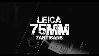 7Artisans 75mm F/1.25 speed unboxing