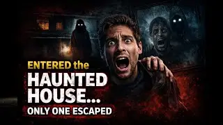 💀😈 True Horror Story: Two Friends Trapped in a Haunted House 🕷️👻 #HorrorStory#HauntedHouse