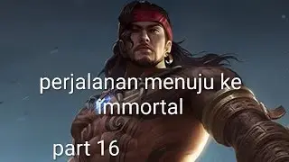 Akhirnya mythic🔥🔥!! perjalanan menuju ke immortal pake lapu lapu part 15!!mobile legend bang bang
