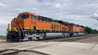 BNSF ES44ACH Duo on the Test Track (June 19, 2024)