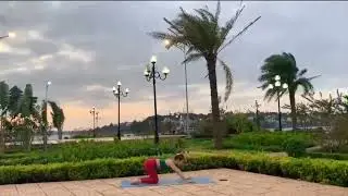 Happy new year - happy flow #hoangxuan #yogaonline