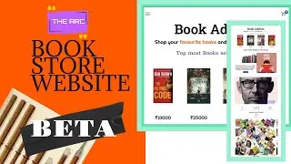 Book Store Website Design | ARC BETA | THE ARC |
