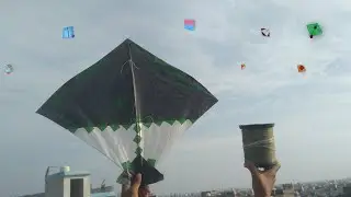 Kite Fighting Funny video With Cobra Manjha |Kite |Kite flying 
