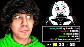 UNDERTALE BUT THE CHAT CONTROLS THE GAME XDD