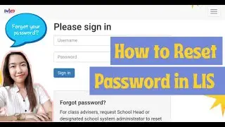 HOW TO CHANGE/RESET PASSWORD IN LIS (Learners Information System) || Teacher Jess
