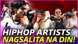 FLOW G, YURIDOPE, HARING MANGGI and other HipHop artists stand by JOSH CULLEN amidst attacks! / SB19