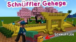 Minecraft | Wir bauen ein Schn&uuml;ffler Gehege | Minecraft Tierpark