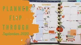 SEPTEMBER 2020 PLANNER FLIP THROUGH | Big Happy Planner | Passion Planner