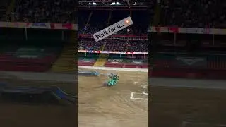 Monster Jam - Principality Stadium #monsterjam #monstertruck #crash #stadium #cardiff #uk #travel