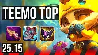 TEEMO vs YORICK (TOP) | KR Diamond | 25.15