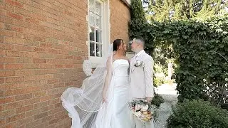 Romantic Garden Wedding + Heartfelt Vows || Wedding Video at Weber House and Garden in Streator, IL