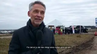 Sveriges st&ouml;rsta solcellspark Nya Solevi invigd