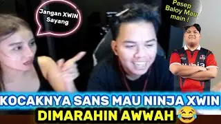 Sans Dimarahin awwah karna mau NINJA XWIN 😂🤣 #sans #onicsanz  