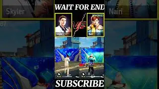 Skyler VS Nairi Skill Combinations 🔥😈 #shorts #vairal #freefire #rtgamingripon