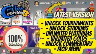 WCC3 [World Cricket Championship] Mod Apk [V2.2] 100% Working {Latest Version}