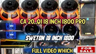 q one 18 inch 1800 pro speaker | abx 7000i amplifier price in india | old sound system dj sp audio