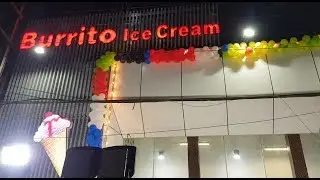 Burrito ice cream TO Be The Biggest Ice Cream Parlor In Old City Hyd | Baba Nagar |