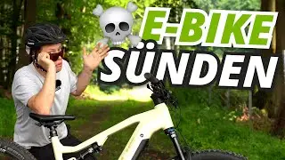 FLOP 5 E-BIKE S&Uuml;NDEN - Diese Fehler killen dein Pedelec! ☠️