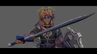 Link Character rig Demo