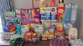 WALMART + SAM'S CLUB Grocery Pickup Order Haul + Budget Friendly Meal Plan Food and Nonfood Items
