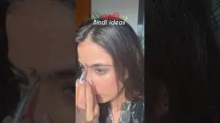 Simple नवरात्रि bindi ideas #navratri #navratrispecial #navratri2025 #bindiidea #makeupdiy #beauty