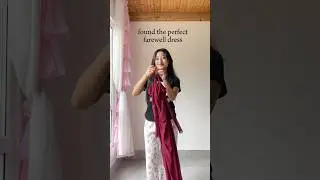 Perfect farewell dress