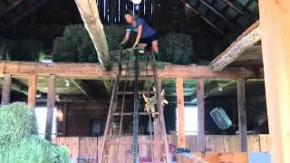 Using an Old Hay Elevator