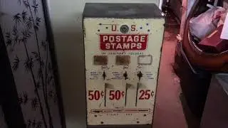 Vintage Stamp Machine Review Story Old Coin Cigarette Soda Machines Arcade Vending