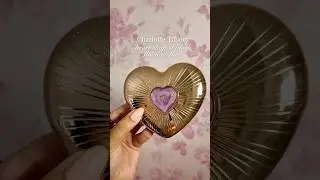 ASMR Makeup- First Impression of the @CharlotteTilbury Heart Shaped face palette &ldquo;Flawless Pink&rdquo;