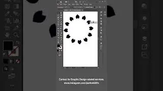 How to repeat object in illustrator | YouTube short tutorial Illustrator