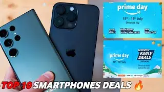 Amazon Prime Days 2023 | Top 10 Smartphones Deals From 15 - 16 July On Prime Days 🔥