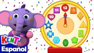 Aprende números con el reloj de formas | Aprende números con el reloj de formas | Kent el Elefante