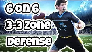 6 on 6 Flag Football 3-3 Zone Defense