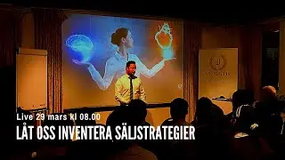 ATT INVENTERA EN S&Auml;LJPROCESS ⚠️