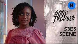 Good Trouble Season 3, Episode 5 | Isaac & Malika Discuss Moving In Together | Freeform