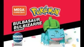 Bulbasaur Instructions | Pok&eacute;mon | Bloks | Manual | GVK61 | MEGA Construx | Bloks