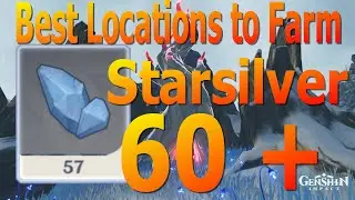 Места для фермерства Star Silver Dragonspire Genshin Impact