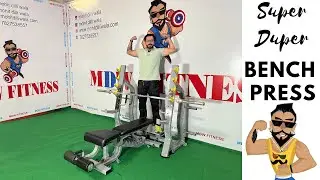 Best Bench Press in India - Super Gym Bench by Mohit Dilli Wala